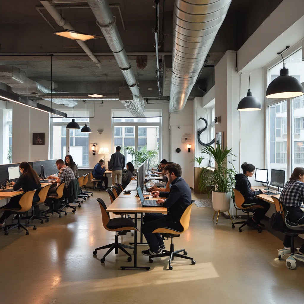 Espacio de coworking creativo en DiseñoAR