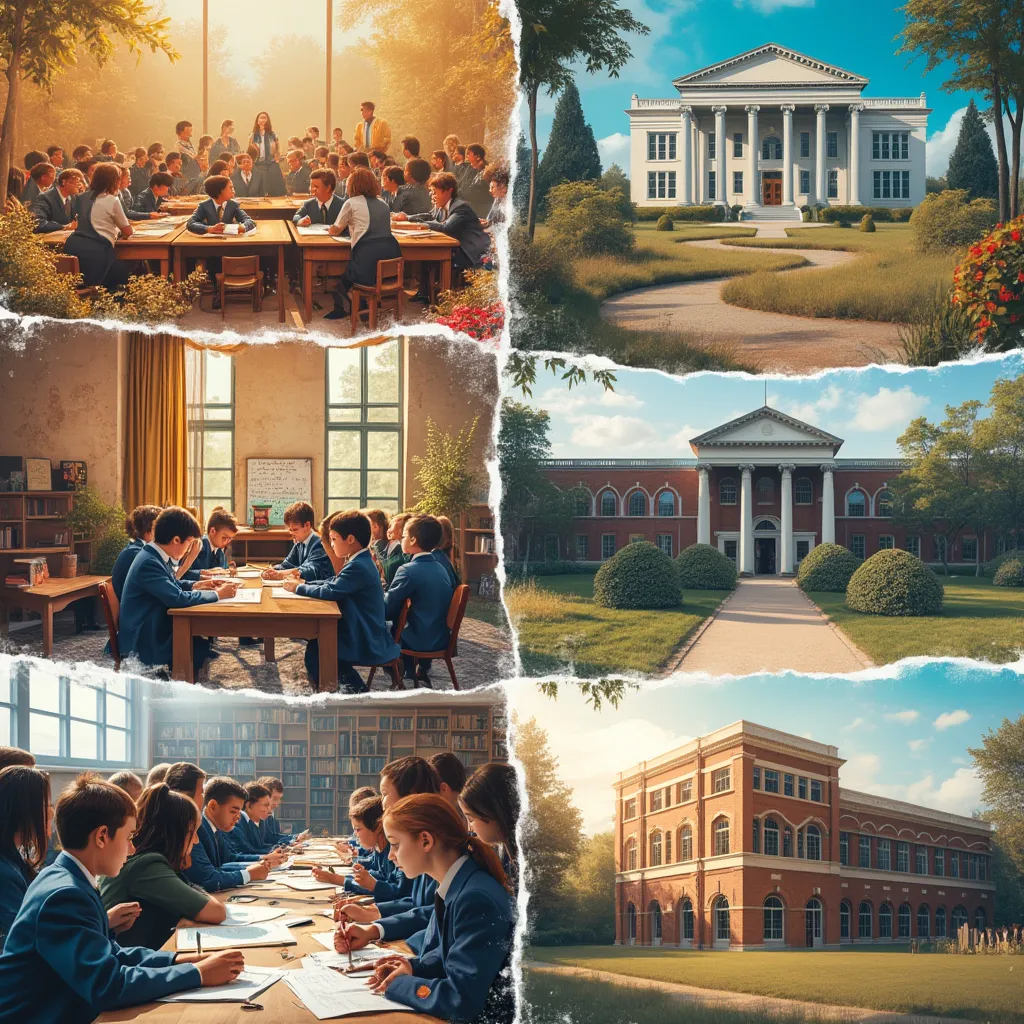 Collage de imágenes históricas de la escuela DiseñoAR, mostrando crecimiento y evolución.
